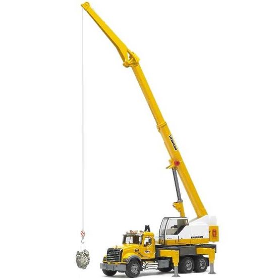 Bruder Tovornjak MACK Granit žerjav LIEBHERR