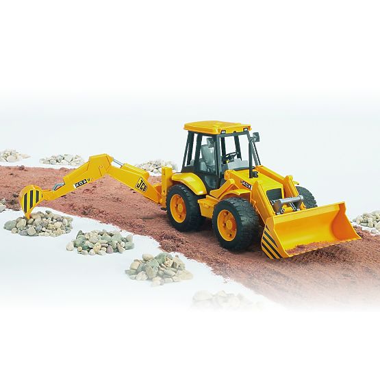 Bruder traktor JCB čelni nakladalec z bagrom