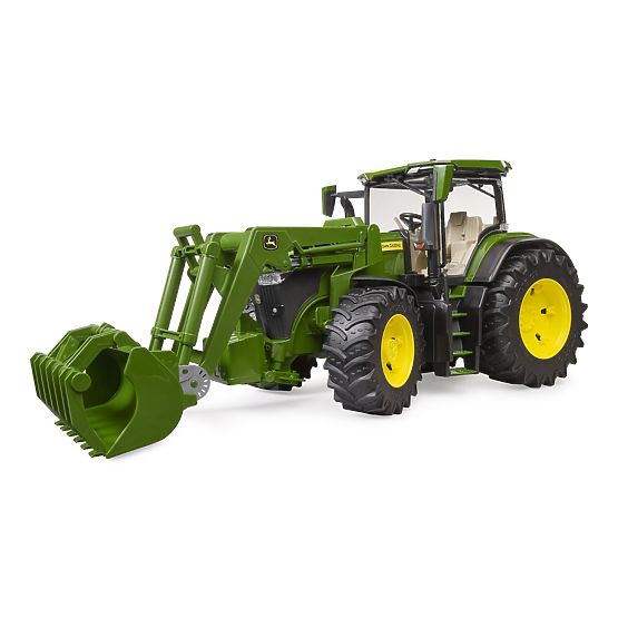 Bruder Traktor John Deere 7R 350 s čelnim nakladačem