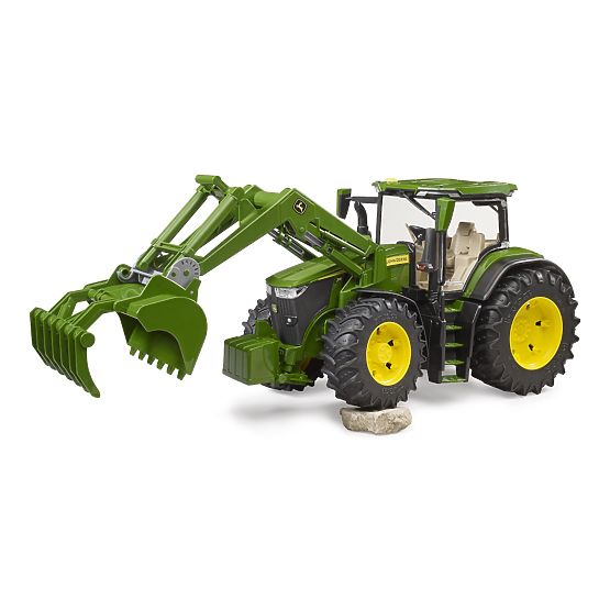 Bruder Traktor John Deere 7R 350 s čelnim nakladačem