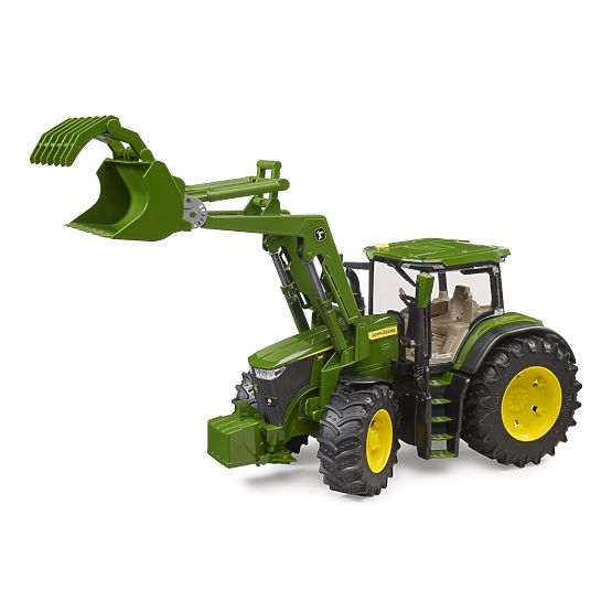 Bruder Traktor John Deere 7R 350 s čelnim nakladačem