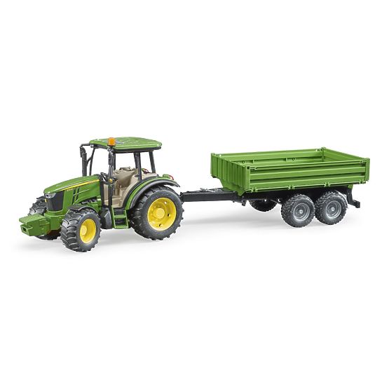 Bruder traktor John Deere s prikolico