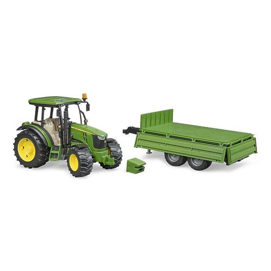 Bruder traktor John Deere s prikolico