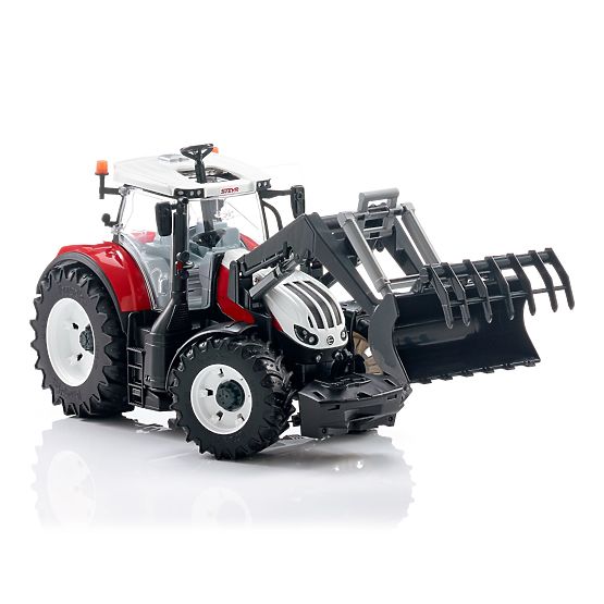 Bruder traktor Steyr 6300 Terrus CVT s čelnim nakladalnikom