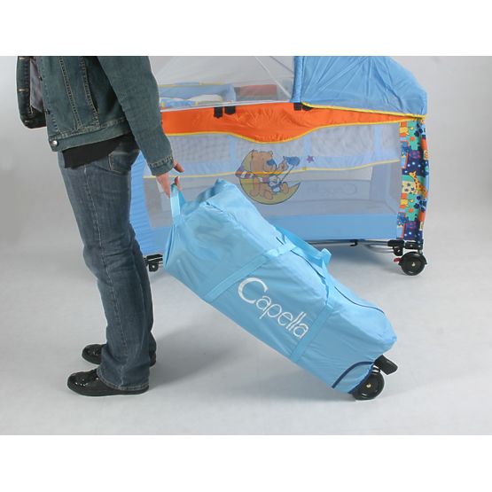 Cestovní postýlka Standard -  zelená