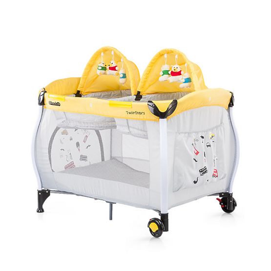 CHIPOLINO Cestovní postýlka Twin stars