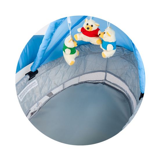 CHIPOLINO Cestovní postýlka Twin stars