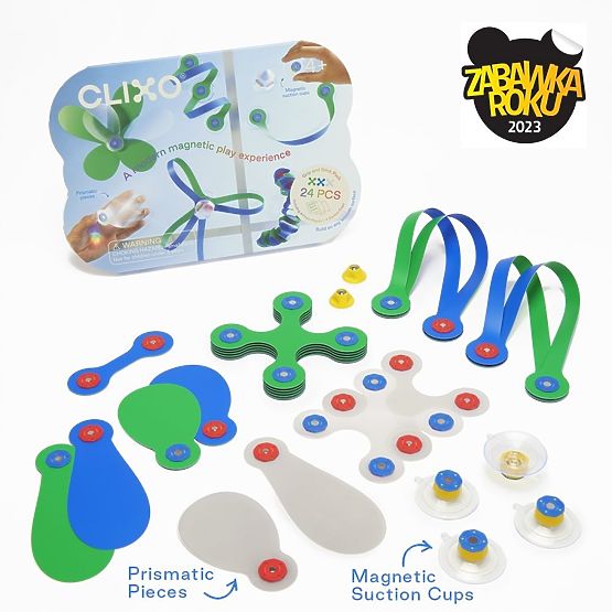 Clixo Grip and Stick, set s prizmatičnimi elementi
