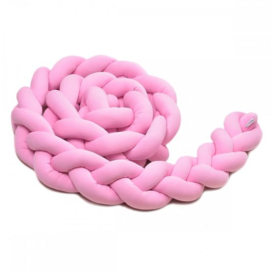 Pletenica mantinel 360 cm - roza