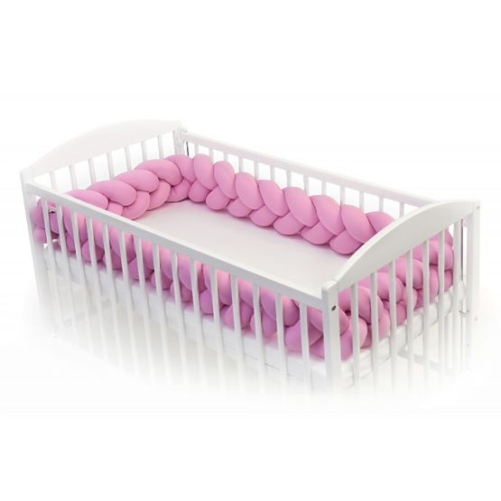 Pletenica mantinel 360 cm - roza