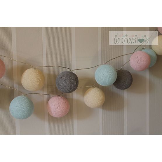 Cotton balls - pudrové