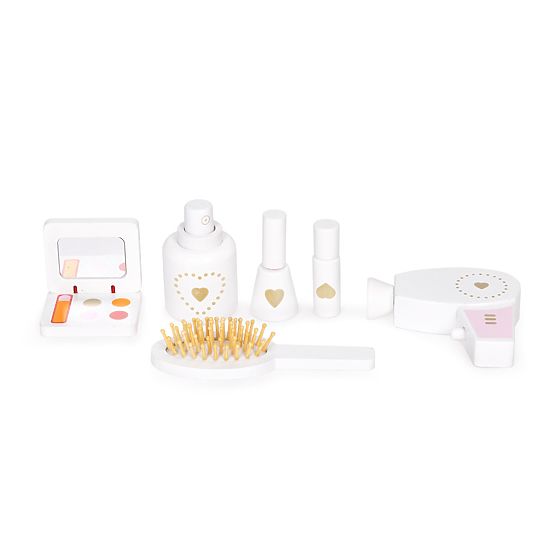 Dekliška toaletna mizica z dodatki