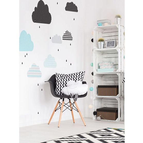 Dekorace na zeď DEKORNIK - Obláčky