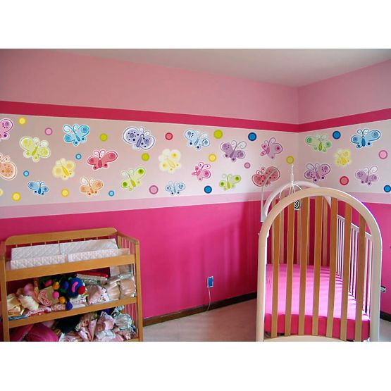 Dekorace na zeď Motýli