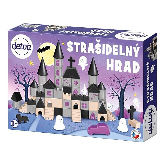 Detoa Lesena gradbena igrača Strašni grad