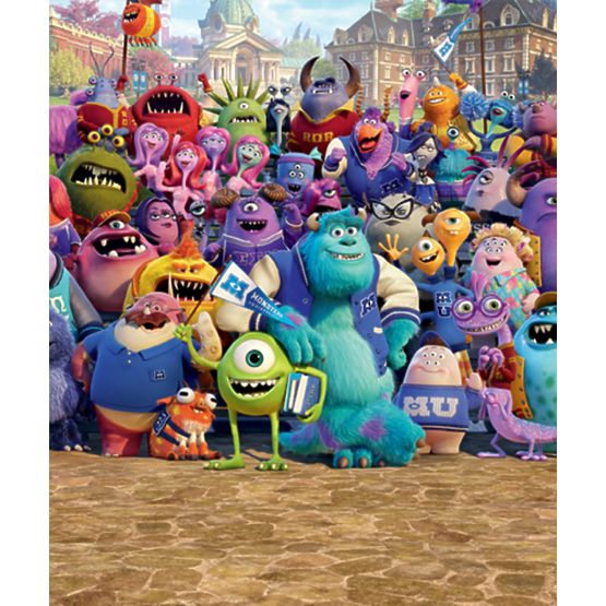 Dětská 8 dílná fototapeta - Monsters University