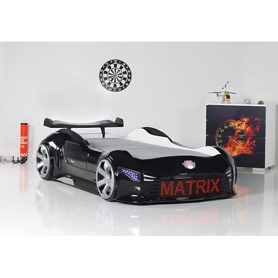 Dětská auto postel Matrix Black