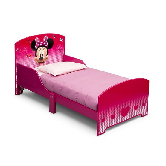Dětská dřevěná postel Myška Minnie