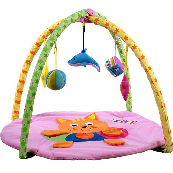 Dětská hrací deka ARTI Koťátko růžová