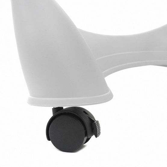 Dětská jídelní židlička Luxa - šedá