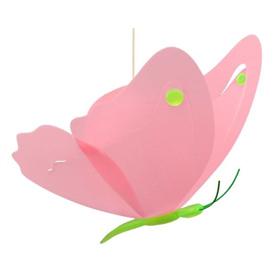 Dětská lampa motýlek - různé barvy