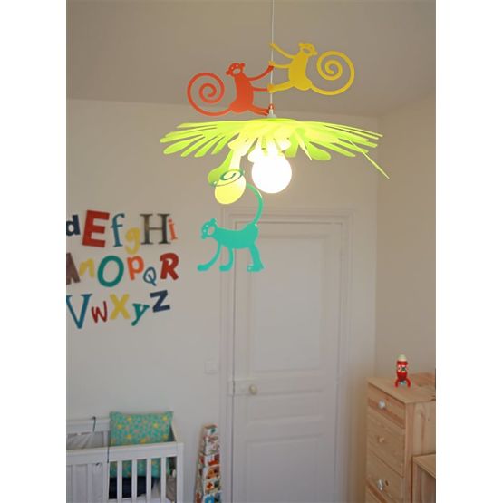 Dětská lampa opičky