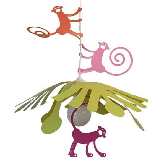 Dětská lampa opičky