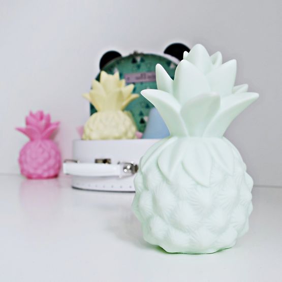 Dětská LED lampička Ananas - různé barvy