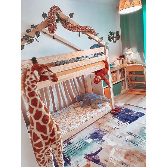 Dětská patrová postel domeček Mila