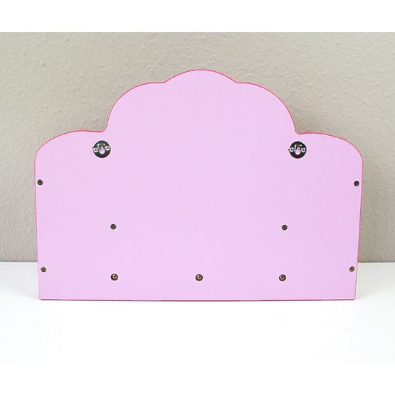 Dětská polička s věšákem  motýlci