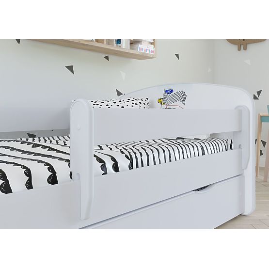 Dětská postel se zábranou - Ferrari