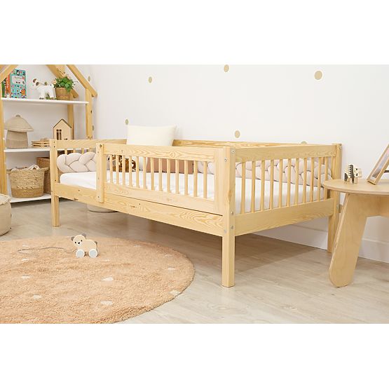 Otroška postelja Teddy Plus - naravna
