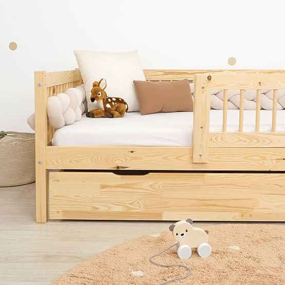 Otroška postelja Teddy Plus - naravna
