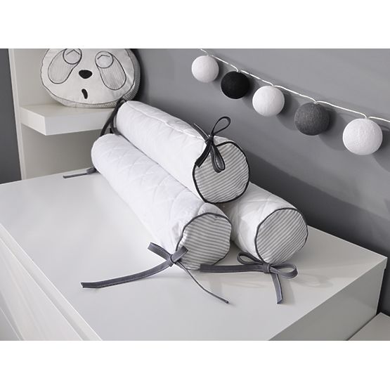 Dětské 3-dílné povlečení Panda - šedá