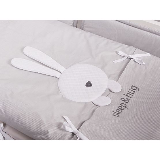 Dětské 3-dílné povlečení sleep&hug - modré