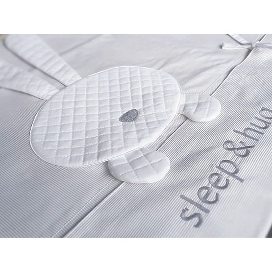 Dětské 3-dílné povlečení sleep&hug - modré