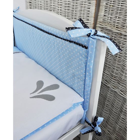 Dětské 3-dílné povlečení Sloník modré