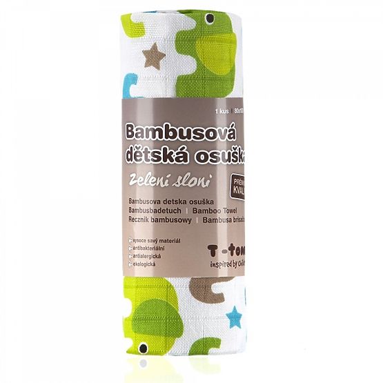 Dětské bambusové osušky s potiskem