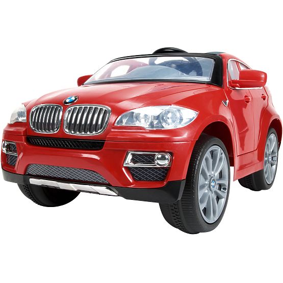 Dětské elektrické vozítko BMW X6 červené