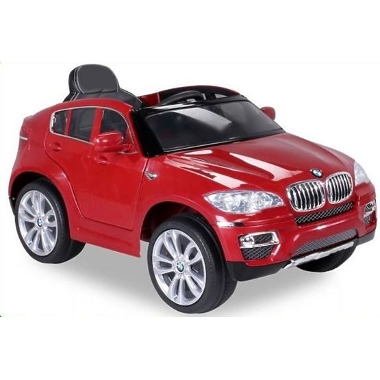 Dětské elektrické vozítko BMW X6 červené