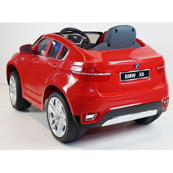Dětské elektrické vozítko BMW X6 červené