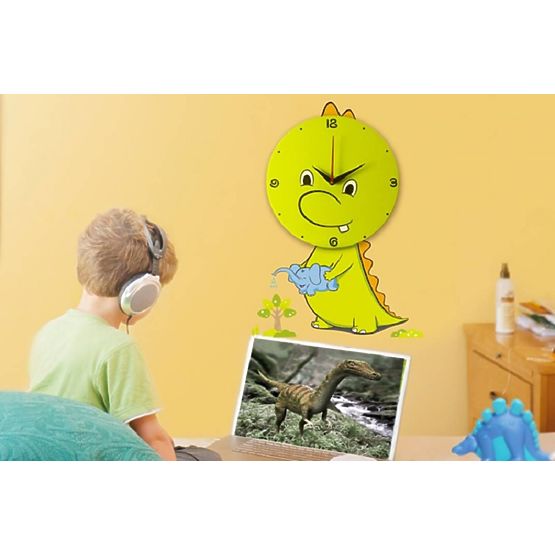 Dětské hodiny Nezbedný dráček