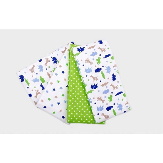 Dětské látkové pleny s potiskem