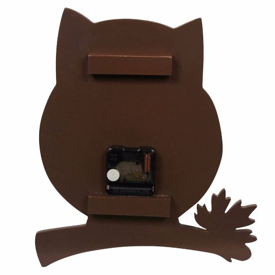 Dětské nástěnné hodiny Sovička