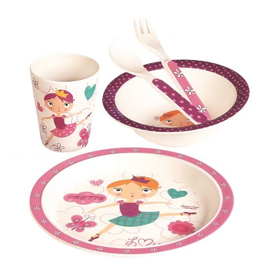 Dětský jídelní set Baletka