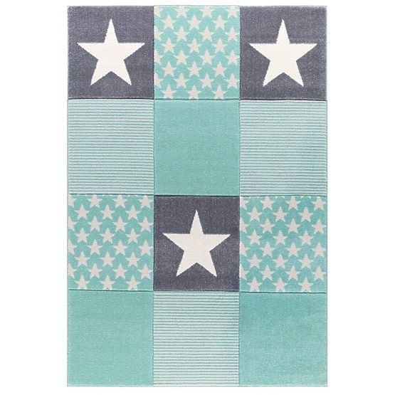 Dětský koberc STARWALK mátový