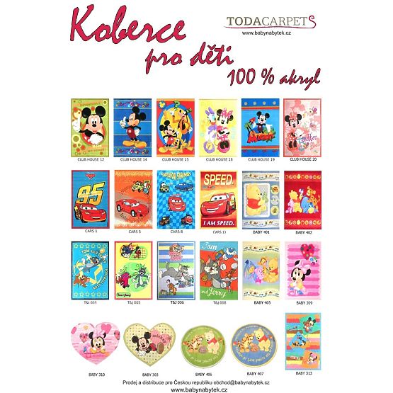 Dětský koberec Disney Baby 309
