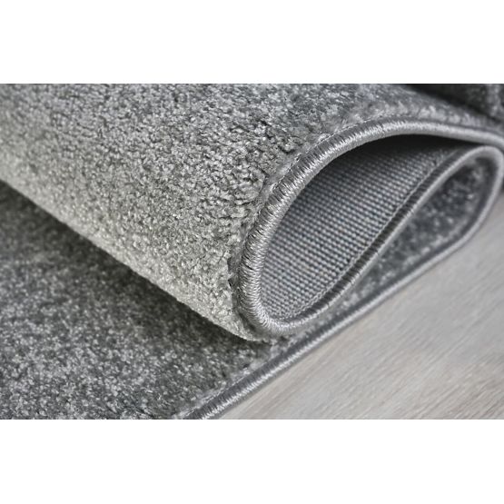 Dětský koberec MRAKY stříbrnošedý/ bílý