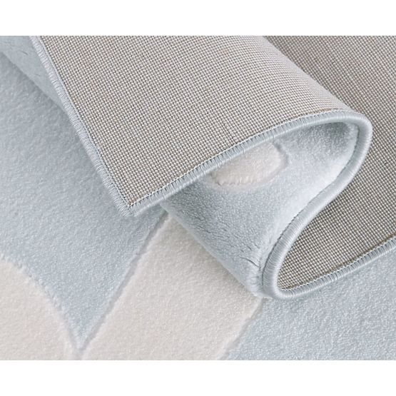 Dětský koberec Zajíček - modrý