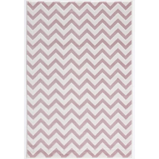 Dětský koberec Zick - růžovo-krémový